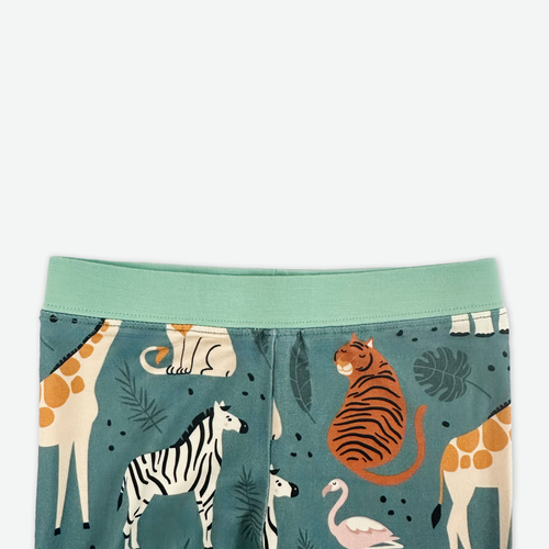 Safari Nights Bamboo Two-Piece Pajama Set