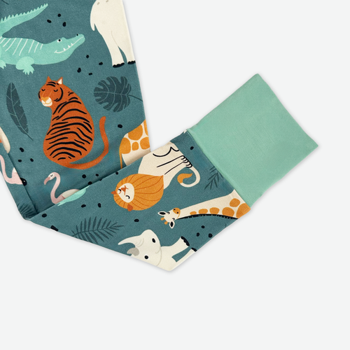 Safari Nights Bamboo Two-Piece Pajama Set