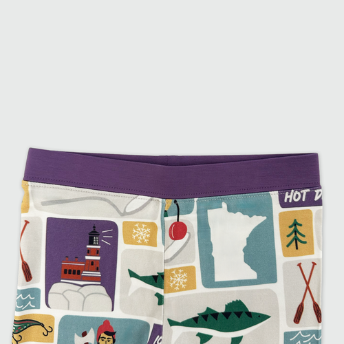 Explore Minnesota Two-Piece Bamboo Pajama Set