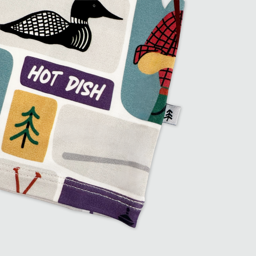 Explore Minnesota Two-Piece Bamboo Pajama Set